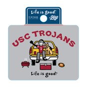 USC Trojans Life Is Good Jake Football Tailgate Sticker